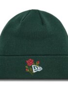 New Era Шапка Rose Icon Cuff Knit Beanie 60580736 Зелен