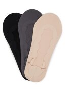 Nine West Чорапи тип терлици LA_NW_4WB_009_SS25 (3-PACK) BKACK/MIX