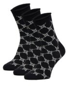 Nine West Дълги чорапи CEO_BR_NW_Silver_01_Z_AW25 (3 PACK)