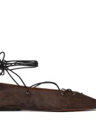 Polo Ralph Lauren Балеринки Suede Lace-Up Pointed Ballet Flat 818P15775001