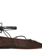 Polo Ralph Lauren Балеринки Suede Lace-Up Pointed Ballet Flat 818P15775001