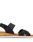 Skechers Сандали BOBS Desert Kiss-Shore Enough 114130/BLK