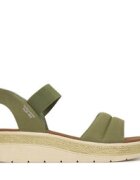 Skechers Сандали BOBS Sun Ray 114413/OLV Зелен