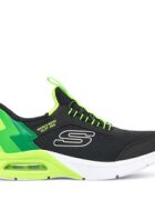 Skechers Сникърси MICROSPEC MAX - BRISK-STRIPE 403890L/BKLM Черен
