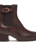 Tommy Hilfiger Боти Block Heel Buckled Chelsea Boot FW0FW09577