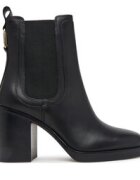 Tommy Hilfiger Боти Ltr Square Toe Heel Chelsea Boot FW0FW09555