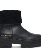 Tommy Hilfiger Боти Shearling Fold Chunky Ankle Boot FW0FW09677