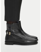 Tommy Hilfiger Боти Th Buckle Leather Ankle Boot FW0FW09486