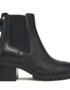 Tommy Hilfiger Боти Th Leather Chelsea Cleated Heel FW0FW08774