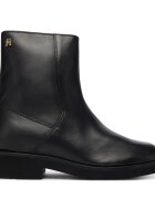 Tommy Hilfiger Боти Th Square Toe Leather Bootie FW0FW09046