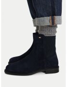 Tommy Hilfiger Боти тип челси Enamel Flag Suede Ankle Chelsea FW0FW09575