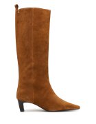Tommy Hilfiger Ботуши Kitten Heel Suede High Boot FW0FW09655