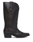 Tommy Hilfiger Ботуши Leather Mid Calf Western Boot FW0FW09798