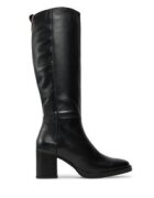 Tommy Hilfiger Ботуши Long Boot Mid Wrapped Lthr Heel FW0FW08099
