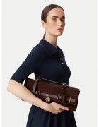 Tommy Hilfiger Дамска чанта American Icon Clutch Suede AW0AW19515