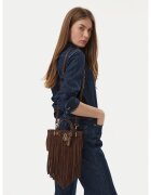 Tommy Hilfiger Дамска чанта American Icon Micro Tote Fringes AW0AW19217