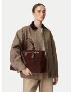 Tommy Hilfiger Дамска чанта American Icon Tote Suede AW0AW19216