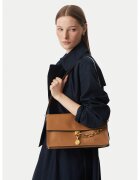 Tommy Hilfiger Дамска чанта Crest Leather Conv Shoulder Bag AW0AW19015