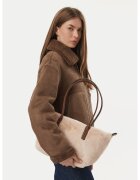Tommy Hilfiger Дамска чанта Popette East West Tote Faux Fur AW0AW19310