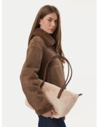 Tommy Hilfiger Дамска чанта Popette East West Tote Faux Fur AW0AW19310