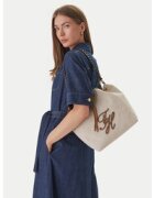 Tommy Hilfiger Дамска чанта Th Elev Summer Bucket Canvas AW0AW18631