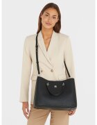 Tommy Hilfiger Дамска чанта Th Emblem Satchel AW0AW15177