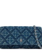 Tommy Hilfiger Дамска чанта Th Feminine Wallet Chain Denim AW0AW18903