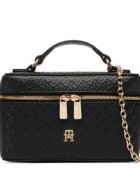 Tommy Hilfiger Дамска чанта Th Icon Chain Vanity Bag Mono AW0AW19021