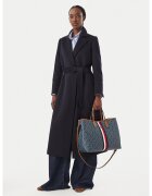 Tommy Hilfiger Дамска чанта Th Monoplay Satchel Corp AW0AW19516