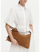 Tommy Hilfiger Дамска чанта Th Statement Shoulder Bag Suede AW0AW18824