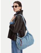 Tommy Hilfiger Дамска чанта Tjw Icon Charms Denim Hobo AW0AW19259