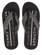 Tommy Hilfiger Джапанки Hilfiger Chambray Beach Sandal FM0FM05751