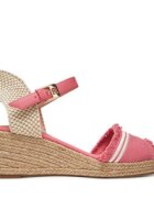 Tommy Hilfiger Еспадрили Fringe Canvas Medium Wedge FW0FW08879
