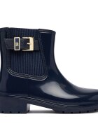 Tommy Hilfiger Гумени ботуши Th Buckle Glossy Ankle Rain Boot FW0FW09543