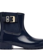 Tommy Hilfiger Гумени ботуши Th Buckle Glossy Ankle Rain Boot FW0FW09543
