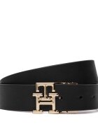 Tommy Hilfiger Колан Th Logo Rev 3.0 Pebble AW0AW18691