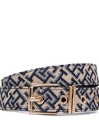 Tommy Hilfiger Колан Th Square 2.5 Jacquard AW0AW18894