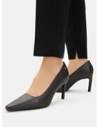 Tommy Hilfiger Обувки на ток Th Logo Lth Pump Slanted Hl FW0FW09008