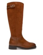 Tommy Hilfiger Офицерки Th Stud Leather Mix Long Boot FW0FW08341
