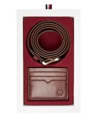 Tommy Hilfiger Компелкт калъф за карти и колан Th Crest Belt And Cc Holder AM0AM13934