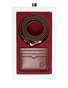 Tommy Hilfiger Компелкт калъф за карти и колан Th Crest Belt And Cc Holder AM0AM13934