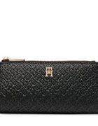 Tommy Hilfiger Портфейл Th Icon Long Bifold Mono AW0AW18989