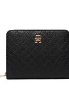Tommy Hilfiger Портфейл Th Icon Med Za W/Flap Mono AW0AW18474