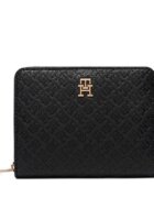 Tommy Hilfiger Портфейл Th Icon Med Za W/Flap Mono AW0AW18474