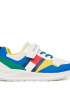 Tommy Hilfiger Сникърси Flag Low Cut Lace-Up/Velcro T1X9-34369-1843 S