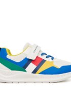 Tommy Hilfiger Сникърси Flag Low Cut Lace-Up/Velcro T1X9-34369-1843 S
