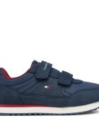 Tommy Hilfiger Сникърси Low Cut Velcro Sneaker T1X9-35253-1960 S Тъмносин