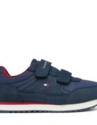 Tommy Hilfiger Сникърси Low Cut Velcro Sneaker T1X9-35253-1960 S Тъмносин