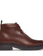 Tommy Hilfiger Зимни обувки Corporate Casual Lth Moc Chukka FM0FM05987