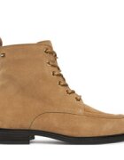 Tommy Hilfiger Зимни обувки Enamel Flag Suede Lace-Up Boot FW0FW09681